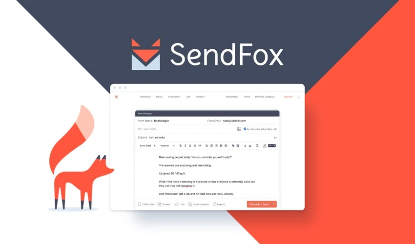 Impulsa tu marketing con SendFox: herramienta de newsletter asequible para siempre